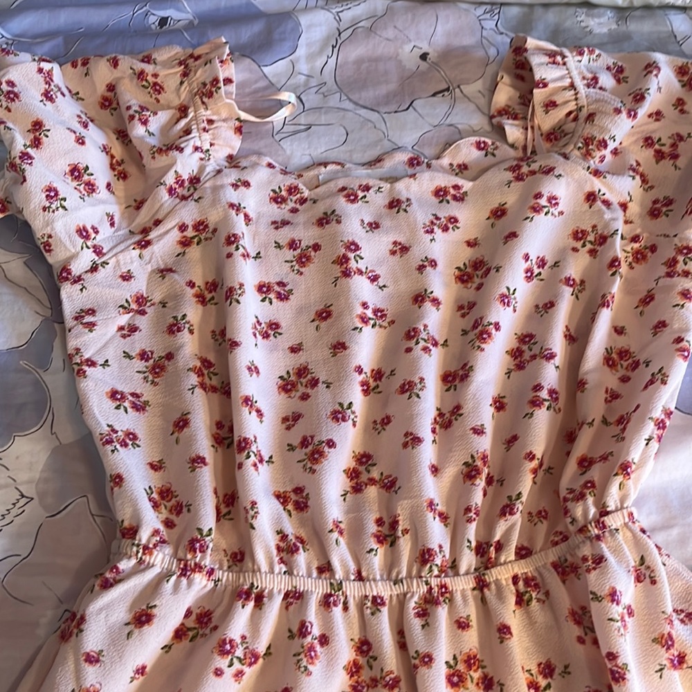 Floral dress size Large